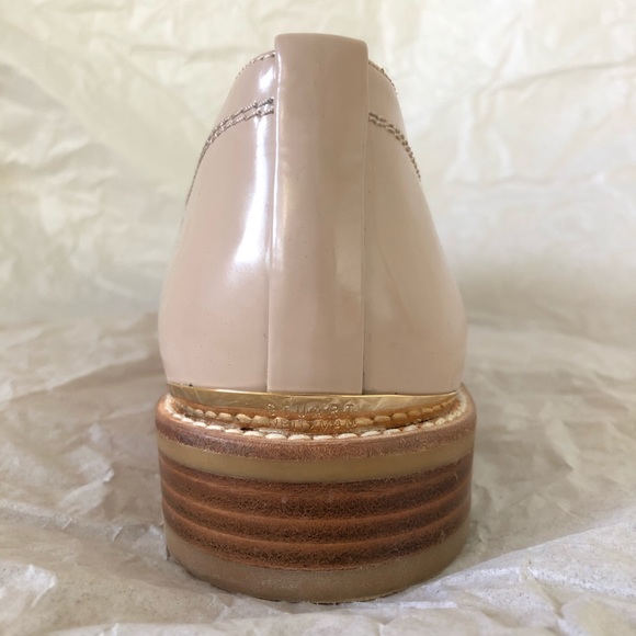 9M Stuart Weitzman Metaltass Patent Leather Loafer - Picture 5 of 15